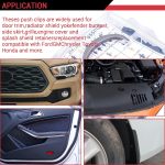 HIEOJAT 910Pcs Car Retainer Bumper Clips and Fastener Remover Kit 25 Sizes Auto Push Pin Rivets Door Trim Panel Clips for GM Ford Toyota Honda Acura Chrysler… - Image 5